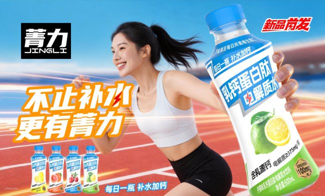 葡口菁力乳钙蛋白肽电解质水深受轻运动人群青睐！(图2)
